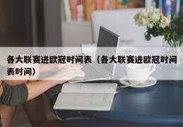 各大联赛进欧冠时间表（各大联赛进欧冠时间表时间）