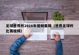 足球世界杯2016年视频集锦（世界足球杯比赛视频）