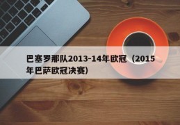 巴塞罗那队2013-14年欧冠（2015年巴萨欧冠决赛）