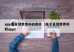 app是足球世界杯的照片（关于足球世界杯的app）