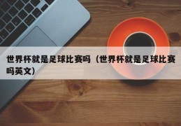 世界杯就是足球比赛吗（世界杯就是足球比赛吗英文）