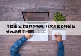 乌拉圭足球世界杯视频（2018世界杯葡萄牙vs乌拉圭回放）