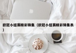 欧冠小组赛精彩锦集（欧冠小组赛精彩锦集表）